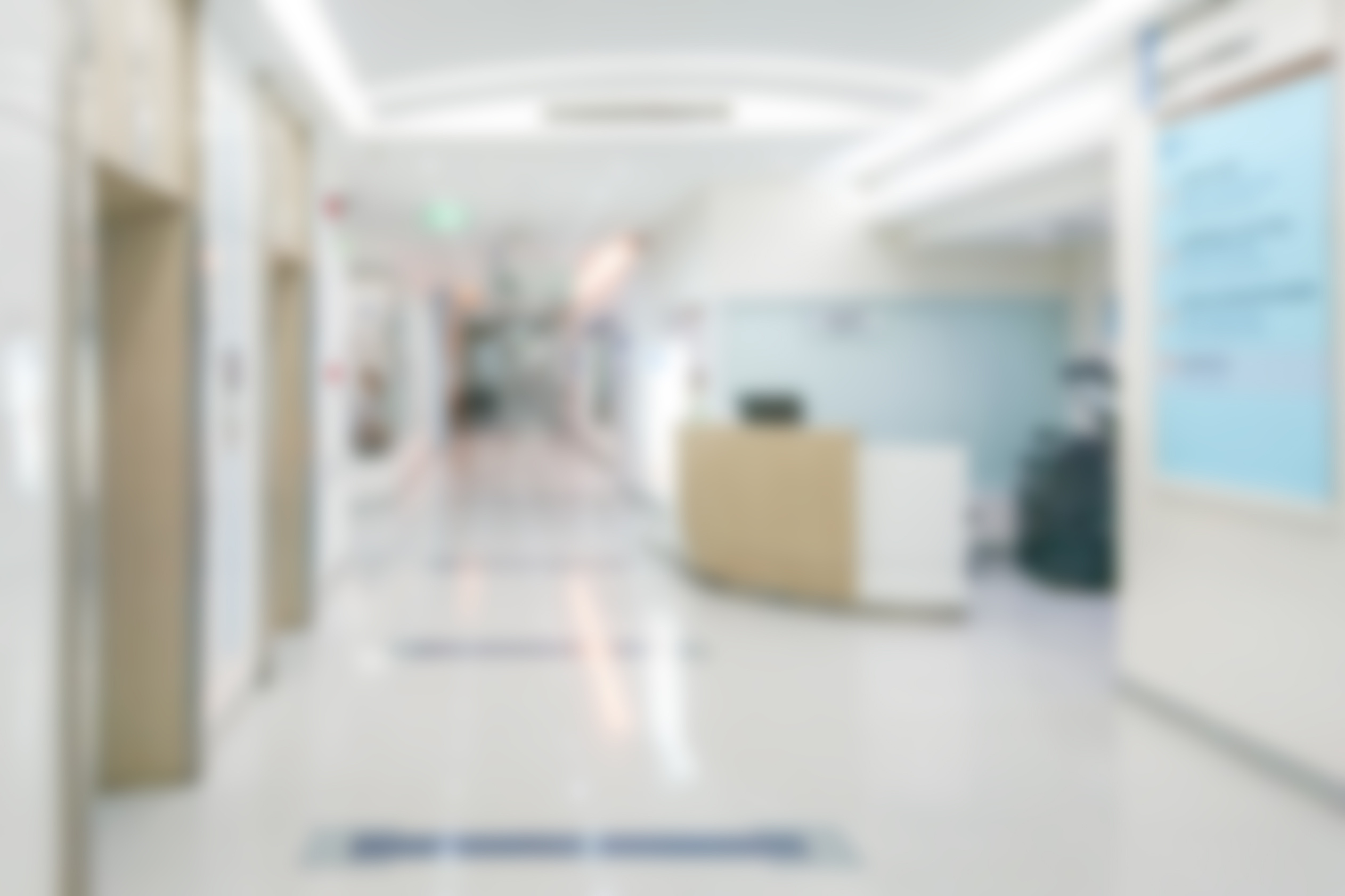 Abstract blur of medical clinic